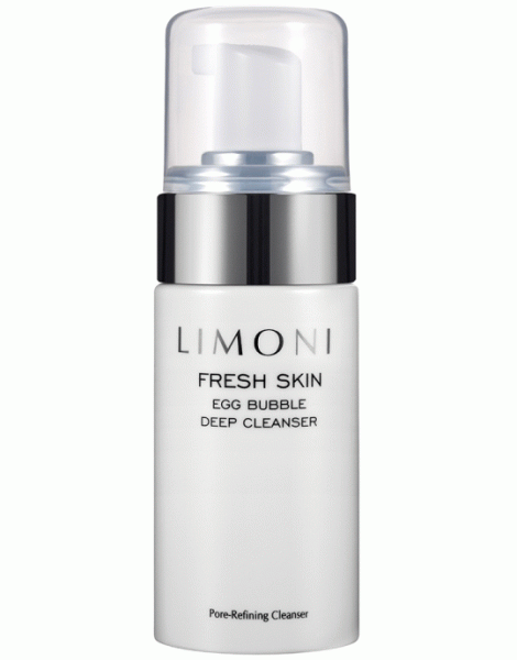 Пенка для умывания глубоко очищающая Egg Bubble Deep Cleanser 100 ml Limoni