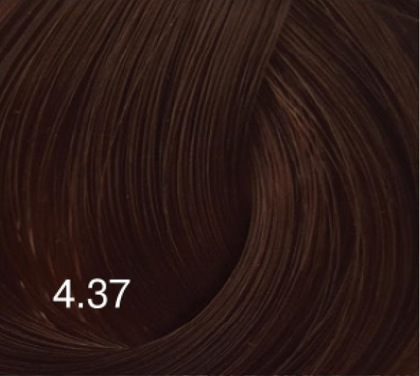 Краситель для волос 4/37 шатен золотисто-коричневый Bouticle Expert Color 