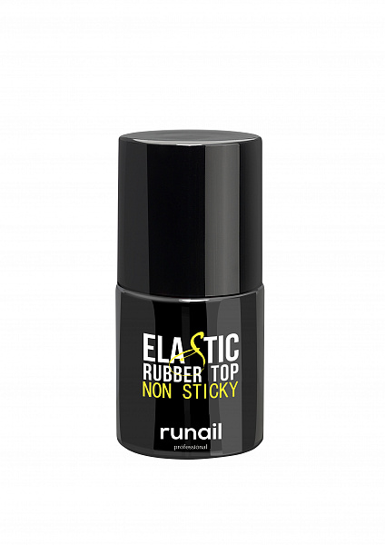 Каучуковый топ для гель-лака (без липкого слоя) Elastic Rubber Top, 10 мл 