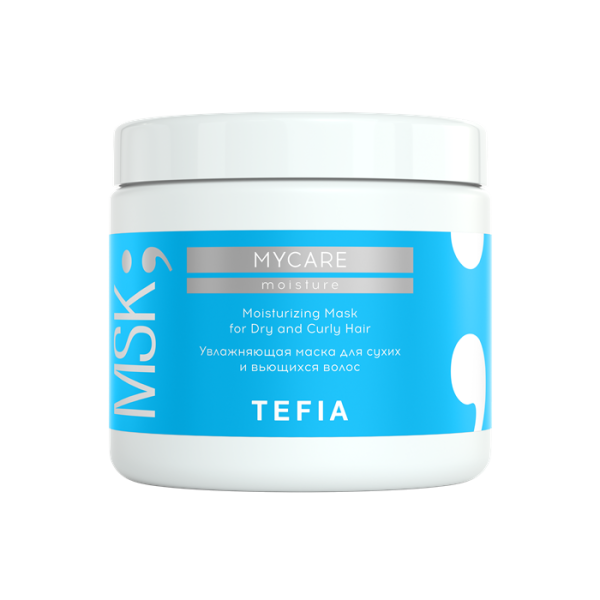 Увлажняющая маска для сухих и вьющихся волос, 500 мл TEFIA MYCARE MOISTURE